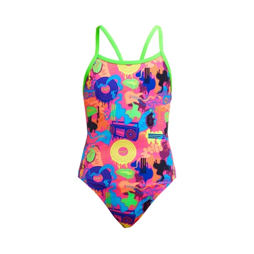 Dziewczęcy strój kąpielowy Funkita Lotsa Pop Single Strap FKS030G71924(1).webp