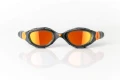 Okulary Zoggs Predator Flex Titanium Regular Fit szare/pomarańczowe