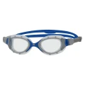 Okulary Zoggs Predator Flex Regular szare/niebieskie